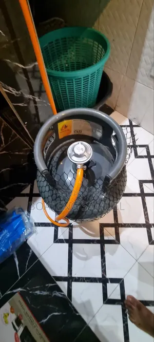 Cylinder With Burner