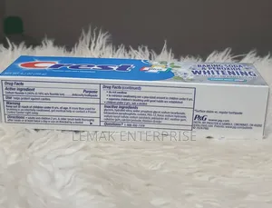 Crest Plus Baking Soda & Peroxide Whitening Toothpaste Mint Flavor