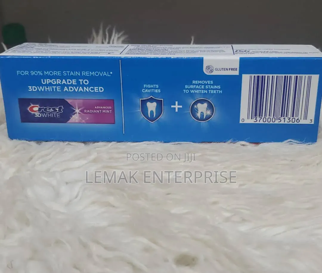 Crest Plus Baking Soda & Peroxide Whitening Toothpaste Mint Flavor