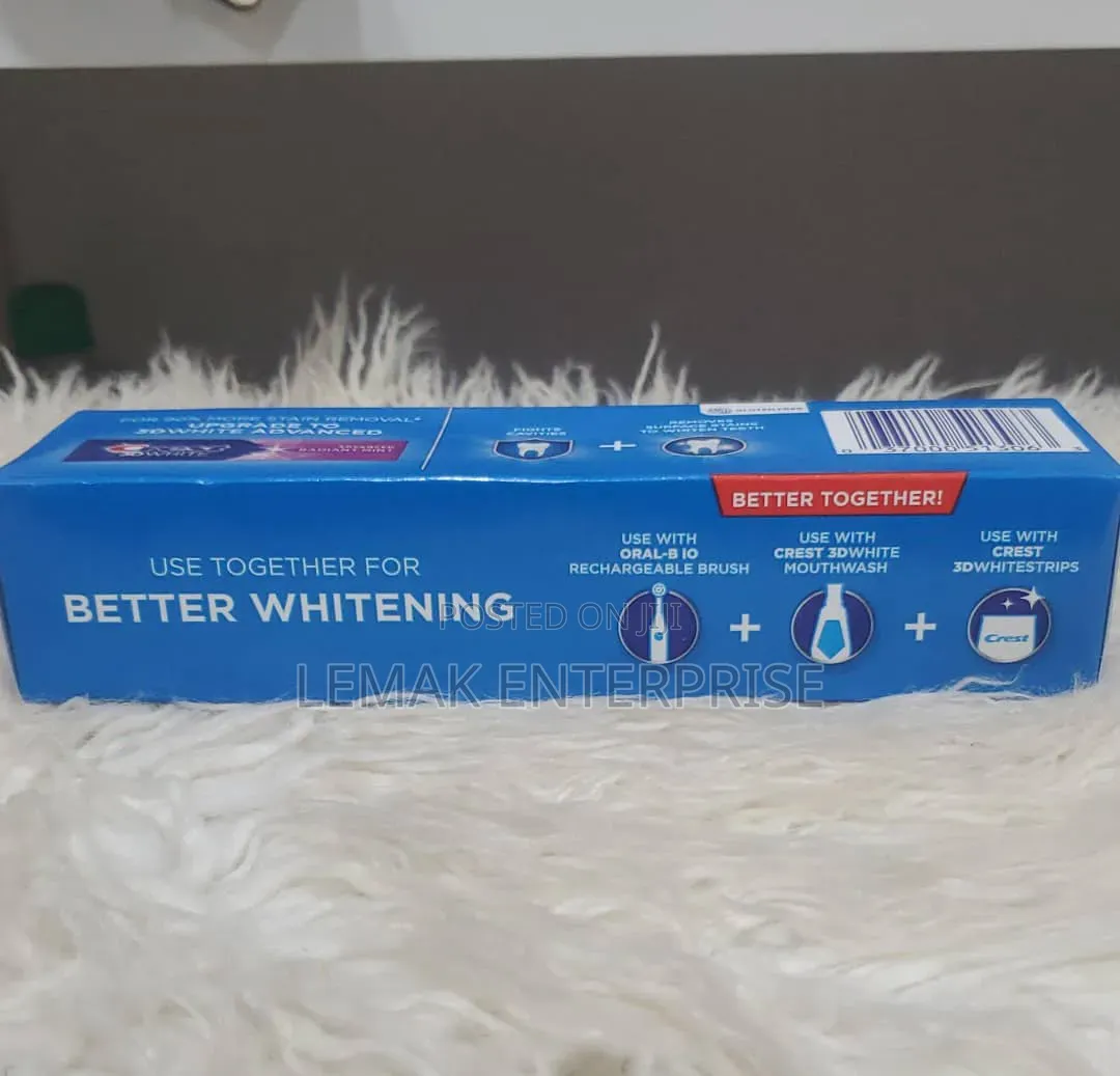 Crest Plus Baking Soda & Peroxide Whitening Toothpaste Mint Flavor