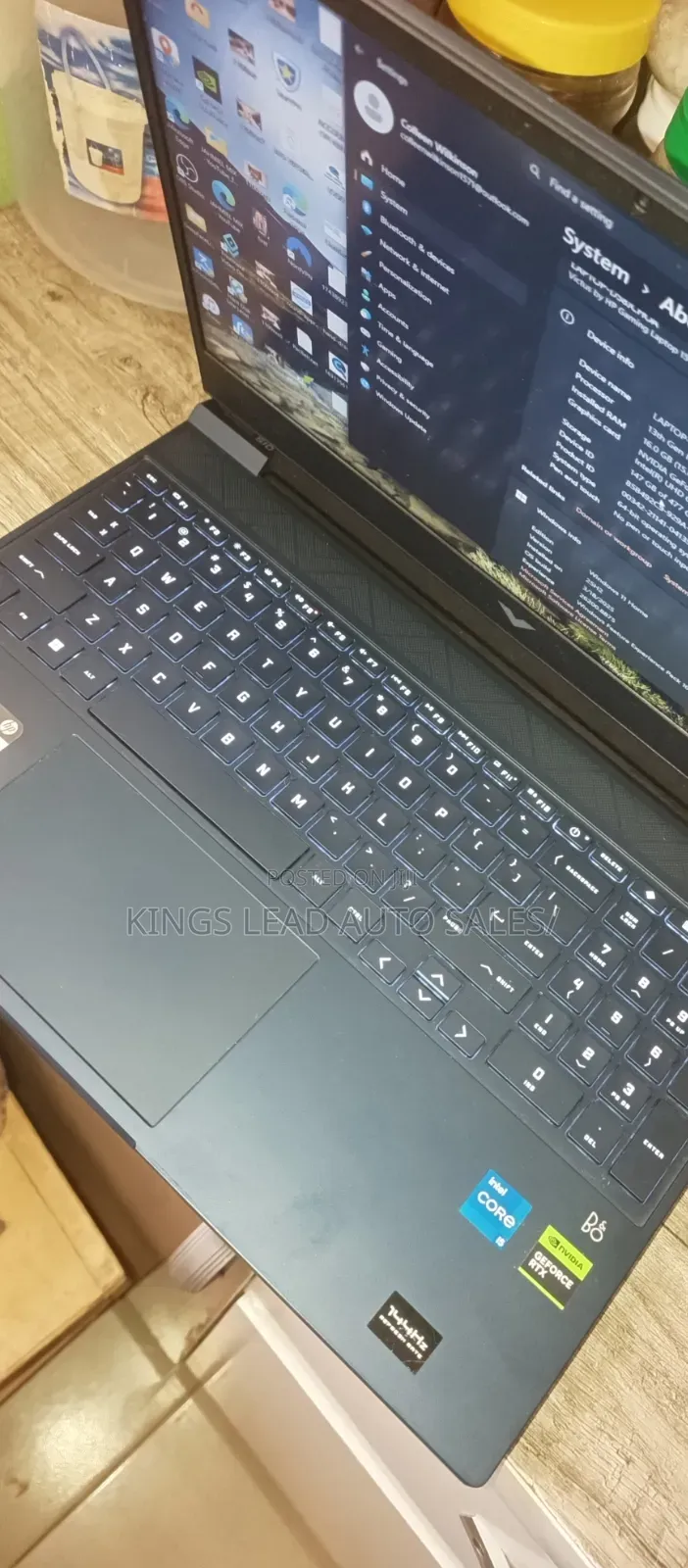 Laptop HP Victus 15 16GB Intel Core i5 SSD 512GB