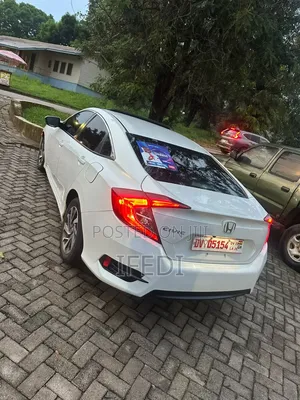 Honda Civic LX-P 2dr Coupe (2.0L 4cyl) 2016 White