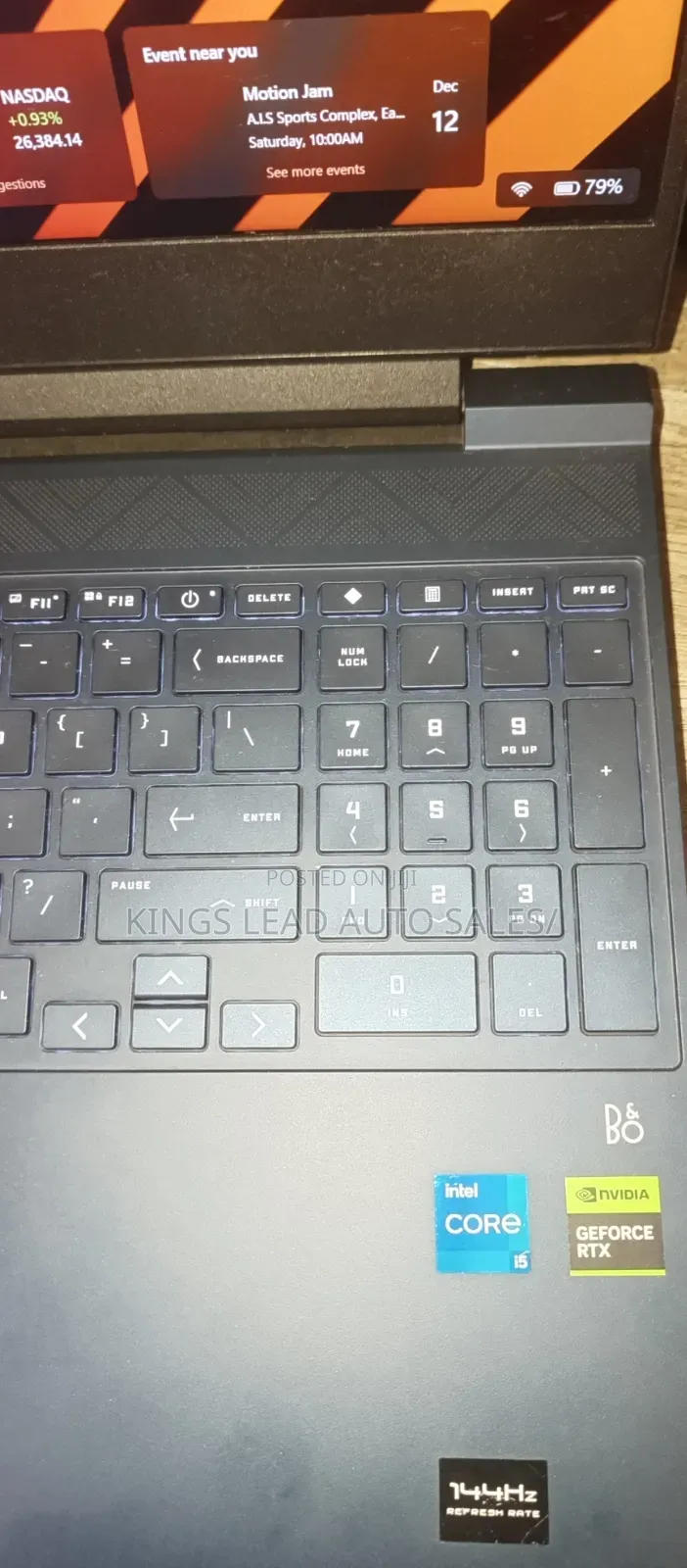 Laptop HP Victus 15 16GB Intel Core i5 SSD 512GB