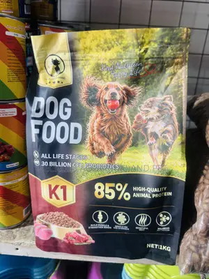 70 Cedis Dog Food With Extra Meet