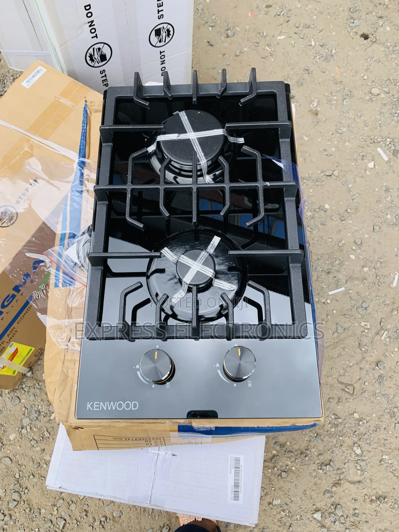 Available Now Kenwood 2burner Gas Built in Cooker Oven