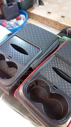 Universal Armrest With Cup Holder
