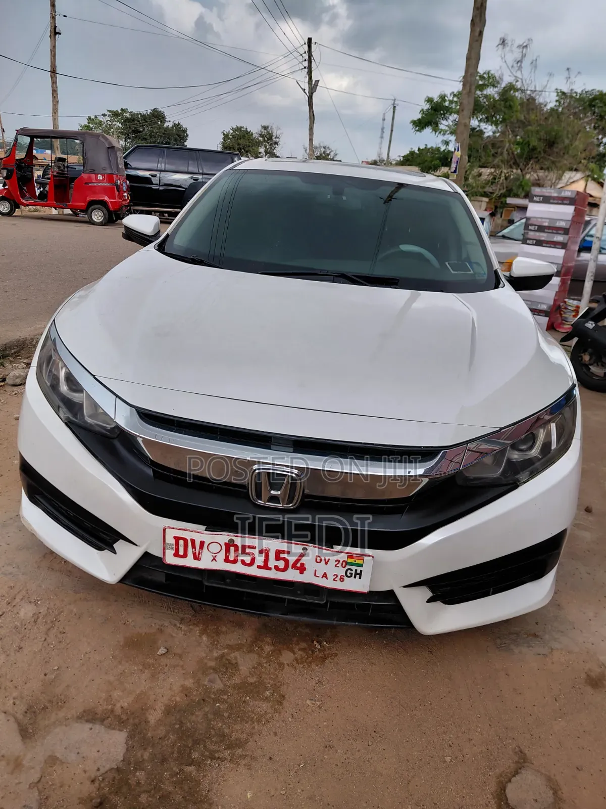 Honda Civic LX-P 2dr Coupe (2.0L 4cyl) 2016 White