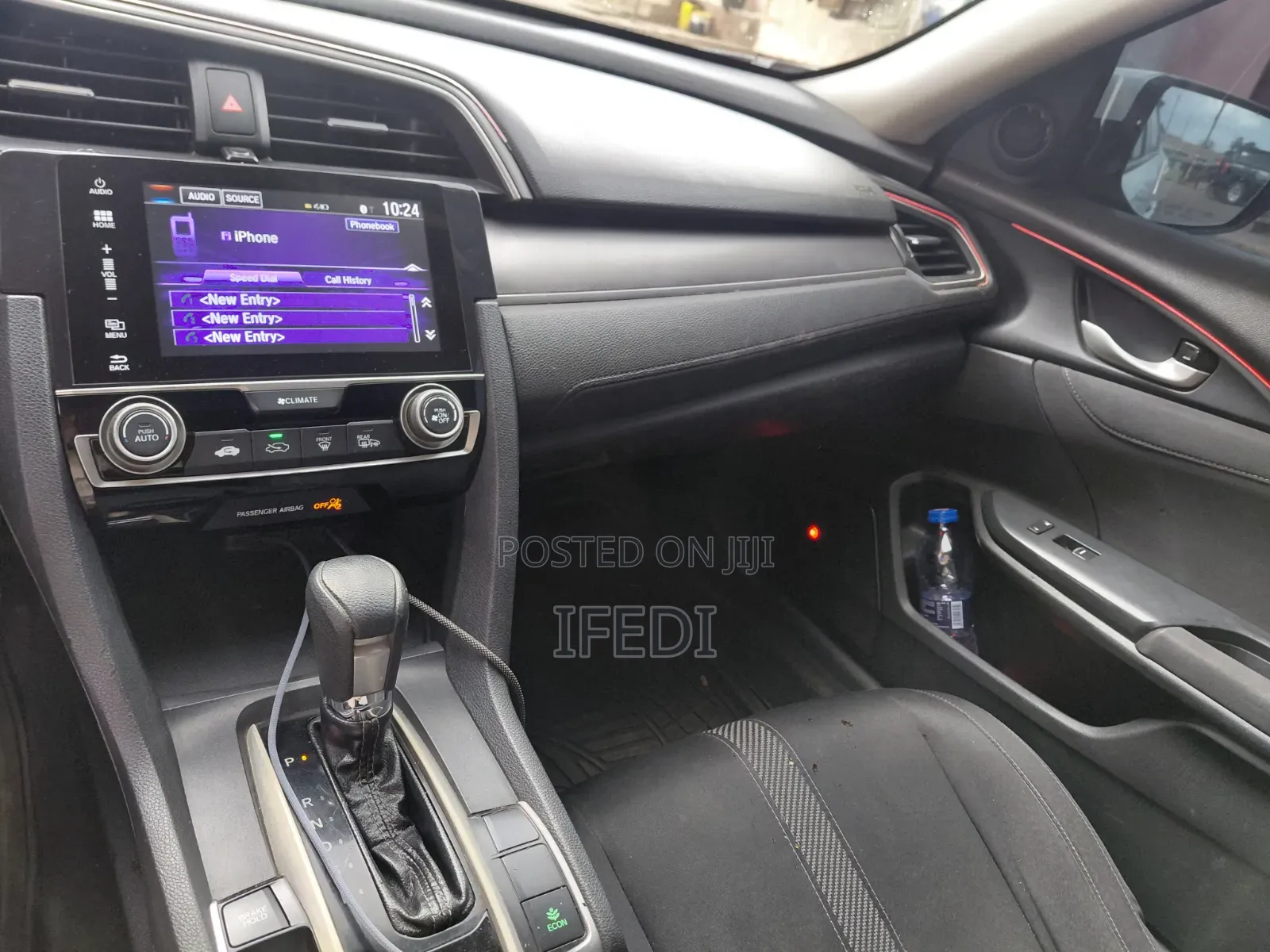 Honda Civic LX-P 2dr Coupe (2.0L 4cyl) 2016 White