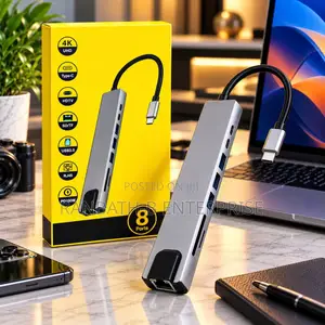 USB-C to HDMI 8-in-1 Multifunction Adapter