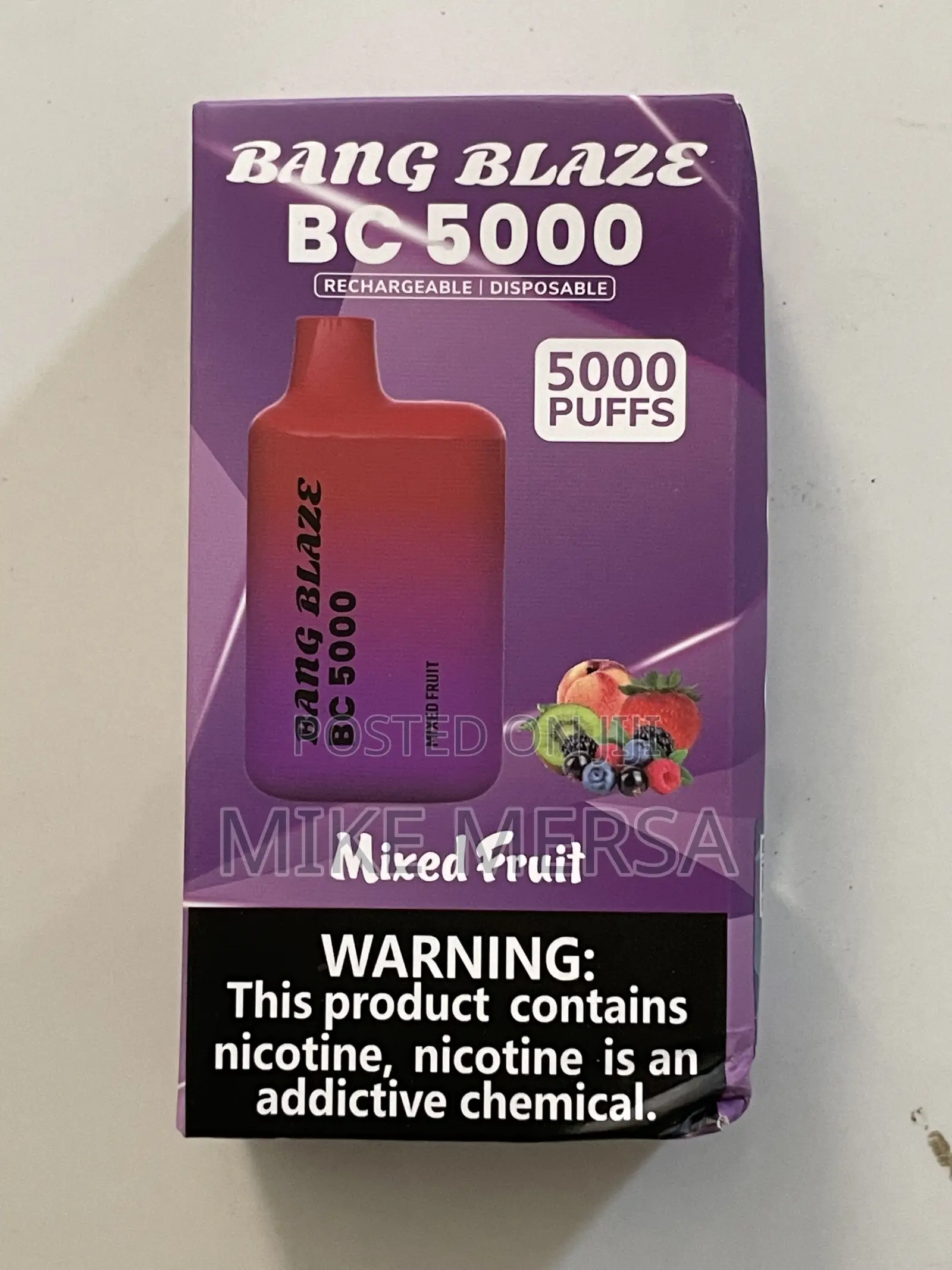 5000 Puffs Rechargeable Vapes for Sale