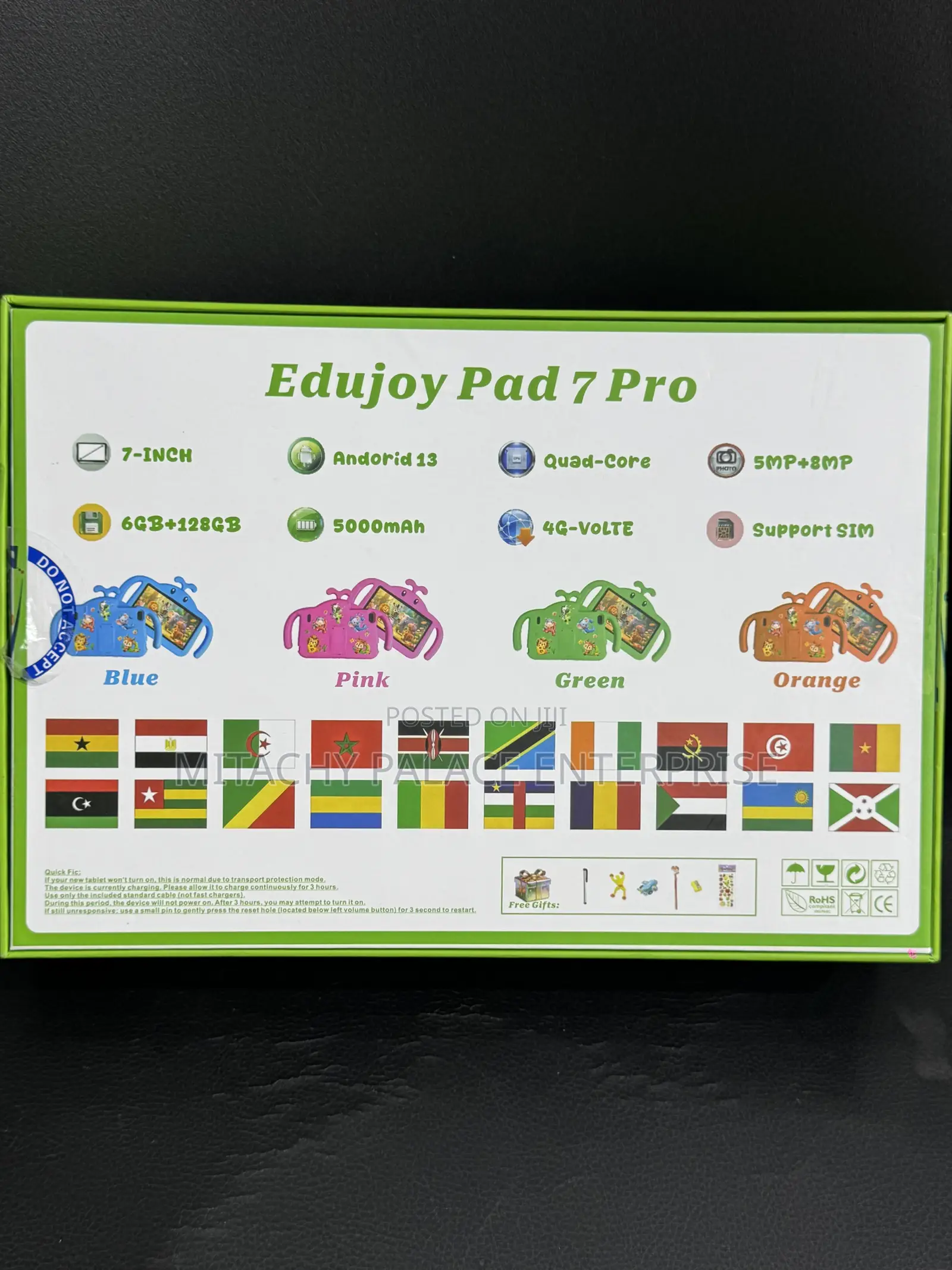 New Zynix Kids 7 Pro 128 GB Blue
