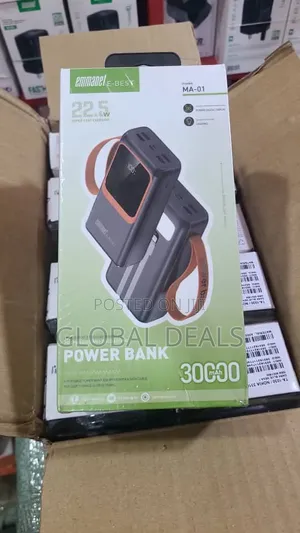 Emmanet E-Best MA-01 30000mAh Power Bank 22.5W Super Fast Charging