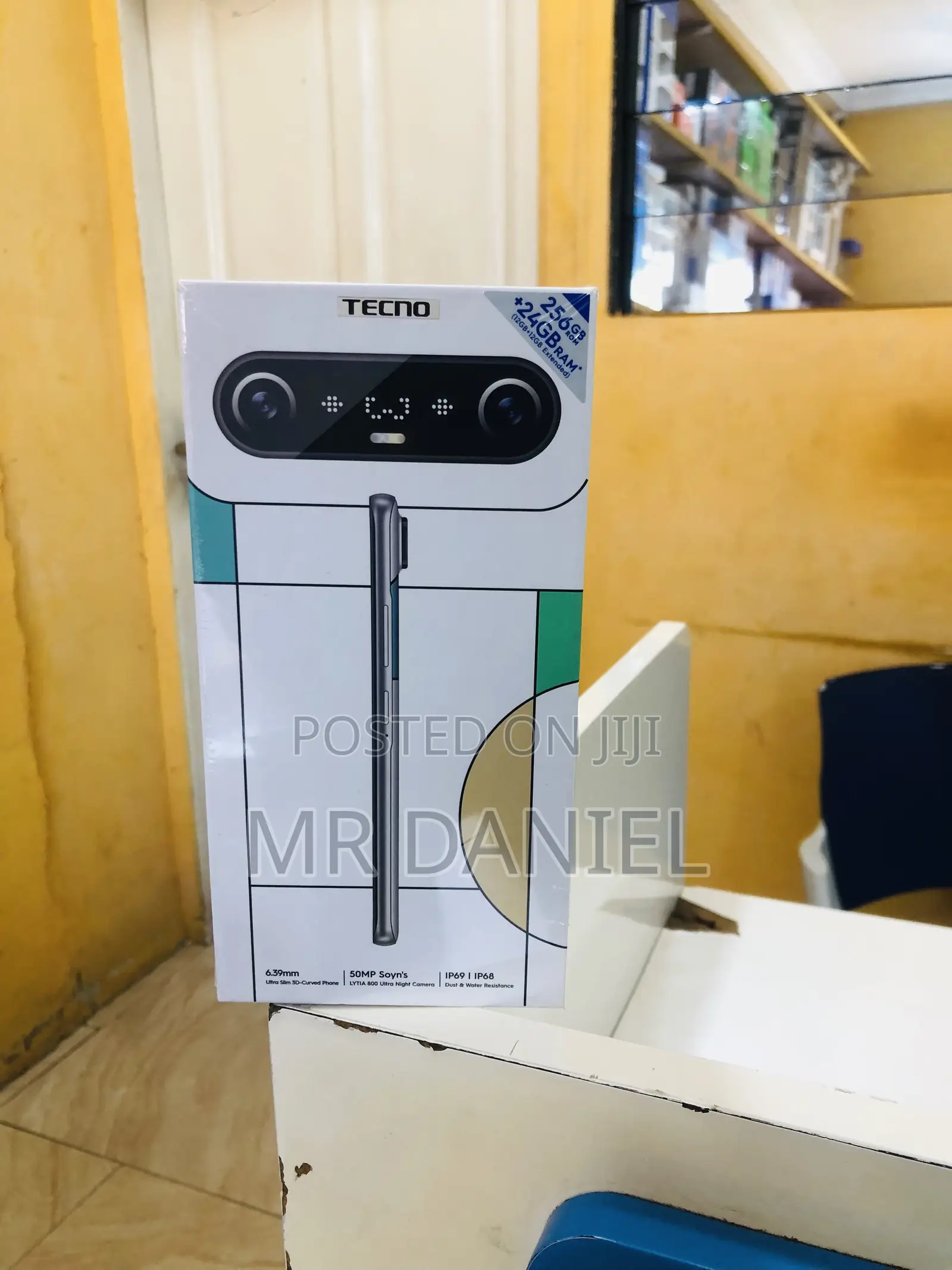New Tecno Camon Slim 256 GB Black