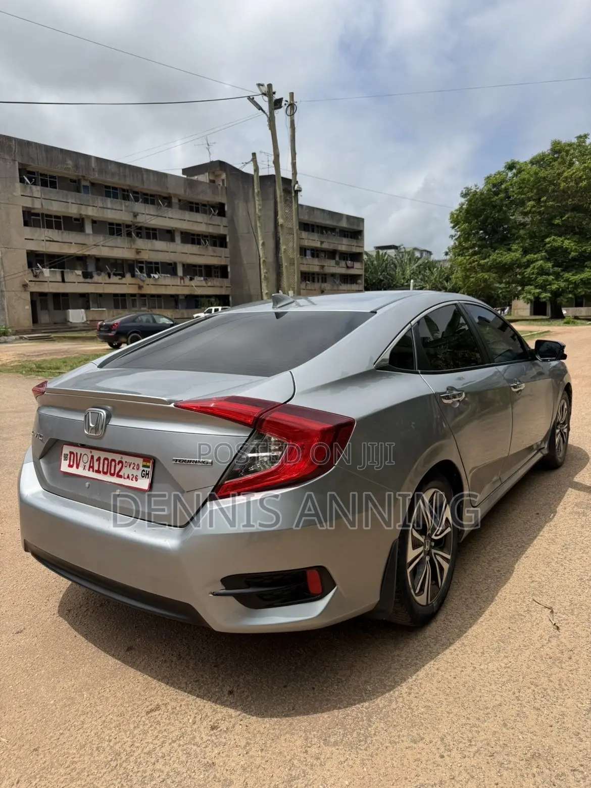Honda Civic Touring Sedan 2018 Silver