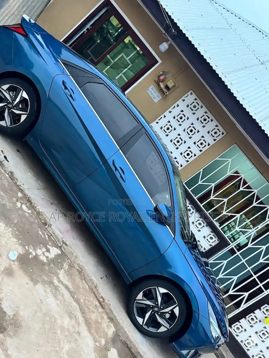 Hyundai Elantra Limited 2021 Blue