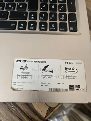 Laptop Asus F542UA 8GB Intel Core i7 SSD 256GB