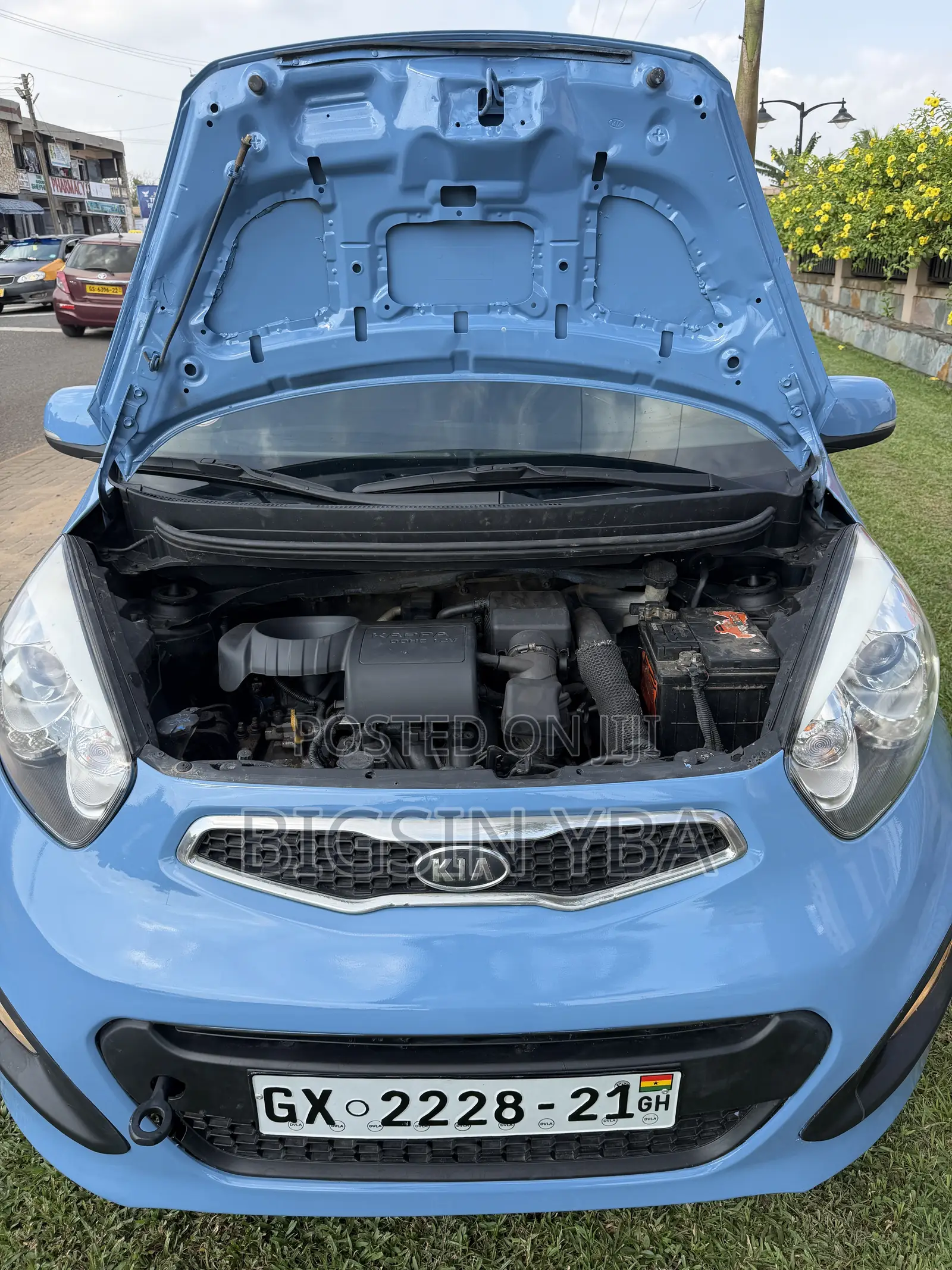 Kia Morning 2013 Blue