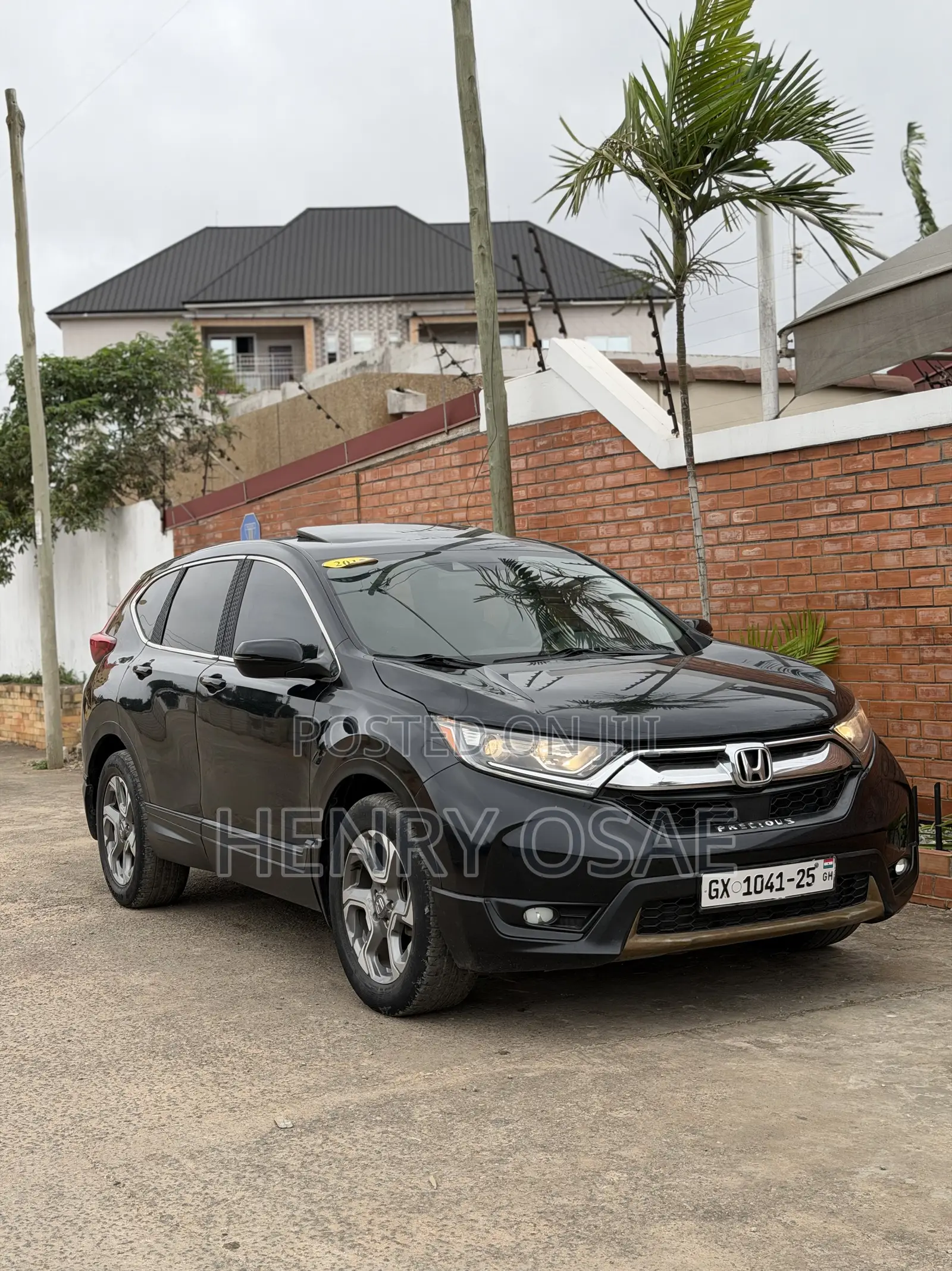 Honda CR-V EX AWD 2019 Black