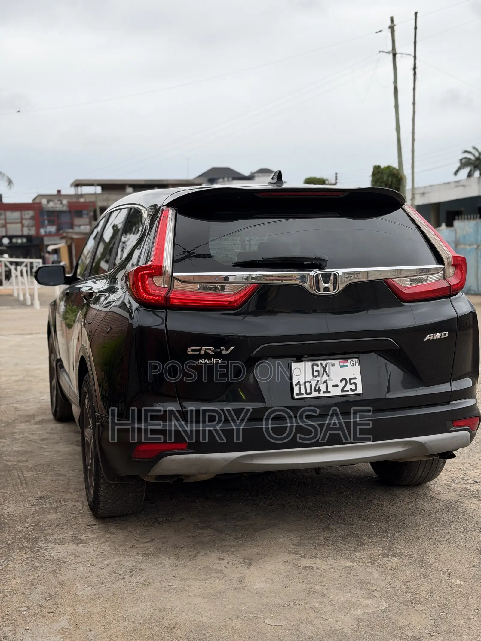 Honda CR-V EX AWD 2019 Black