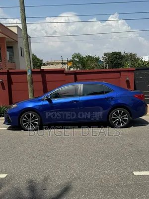 Toyota Corolla XSE 4dr Sedan (1.8L 4cyl CVT) 2017 Blue