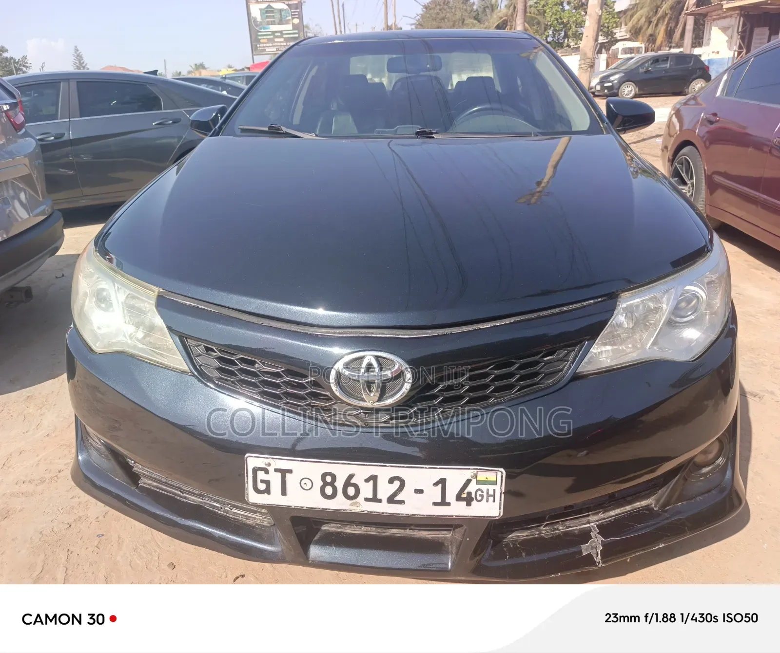 Toyota Camry XLE 4dr Sedan (2.5L 4cyl 6A) 2012 Black