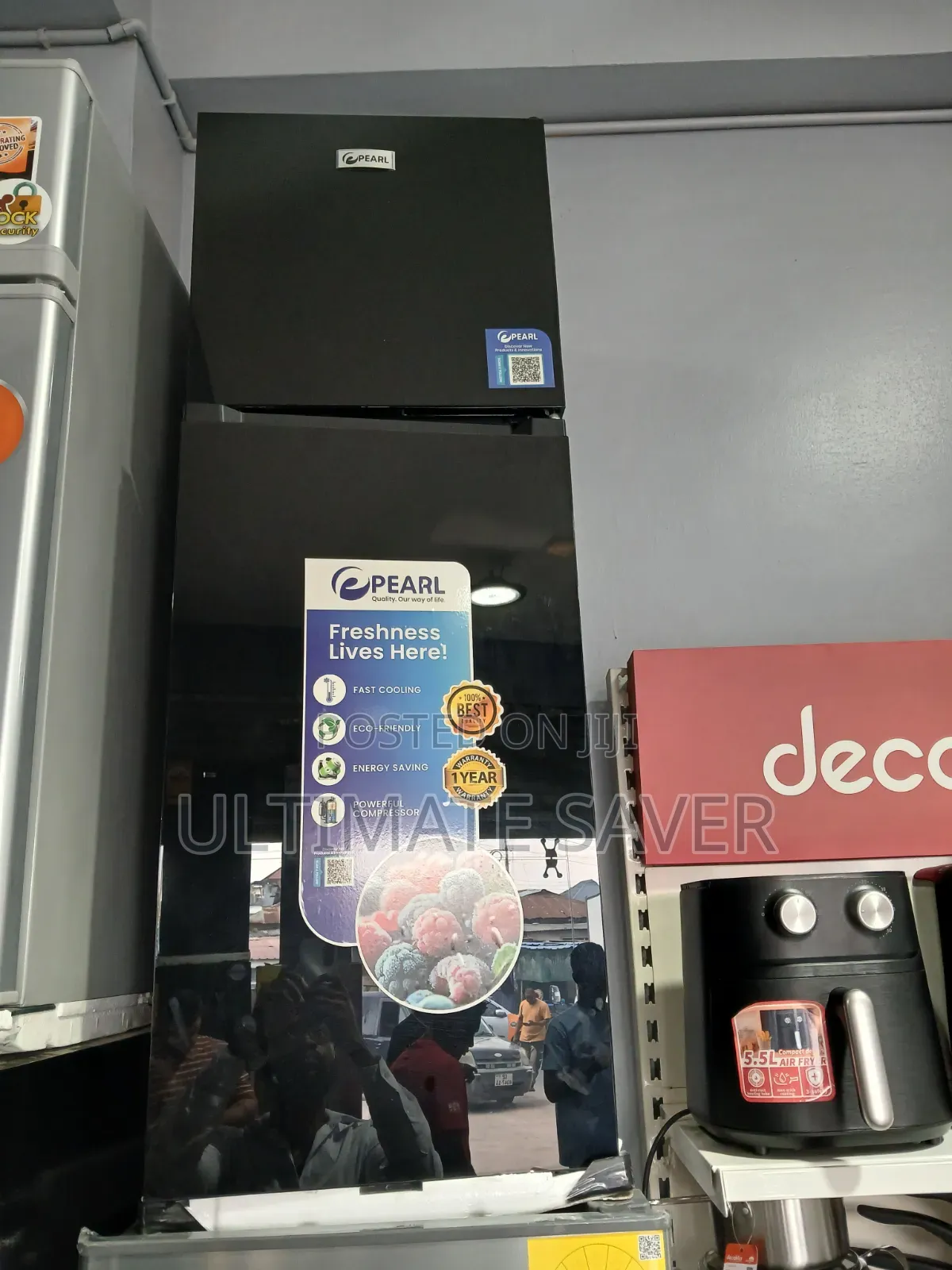 Refrigerator 136L Pearl