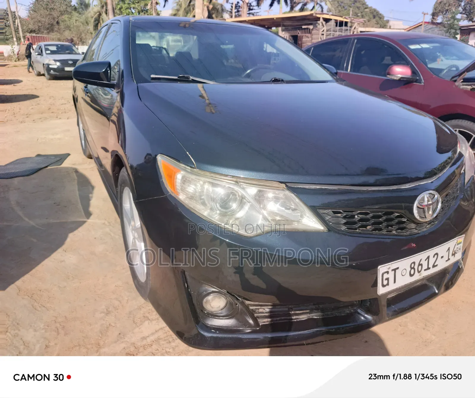 Toyota Camry XLE 4dr Sedan (2.5L 4cyl 6A) 2012 Black