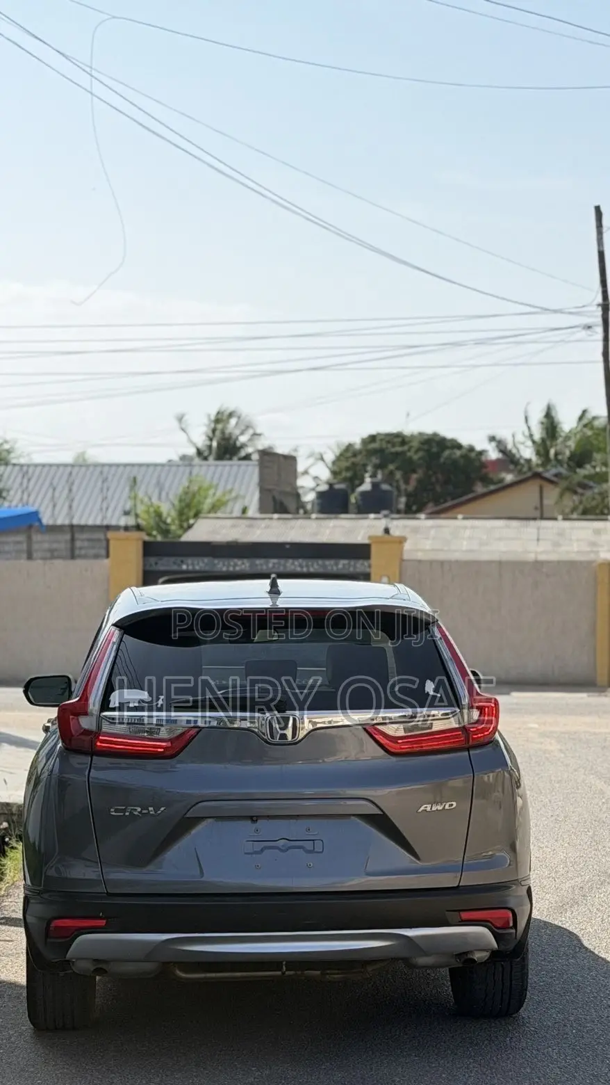 Honda CR-V EX AWD 2019 Gray