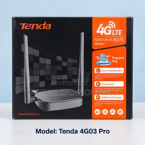 Tenda 4g03 Pro-Tenda N300 Wi-Fi 4g Lte Router 450gh