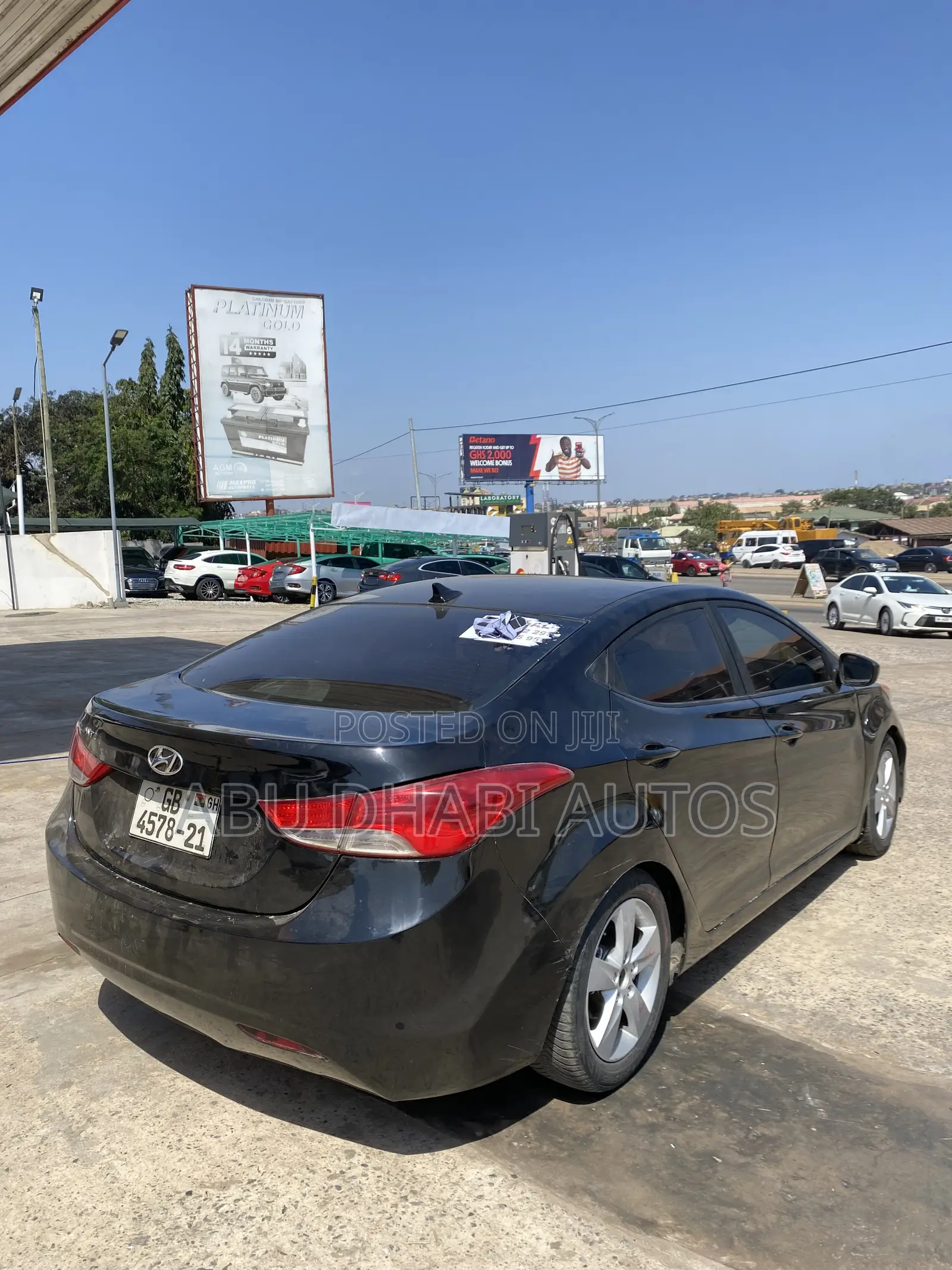 Hyundai Elantra GLS Sedan FWD (1.8L 4cyl 6A) 2013 Black