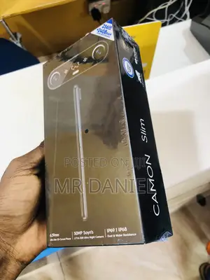 New Tecno Camon Slim 256 GB Silver