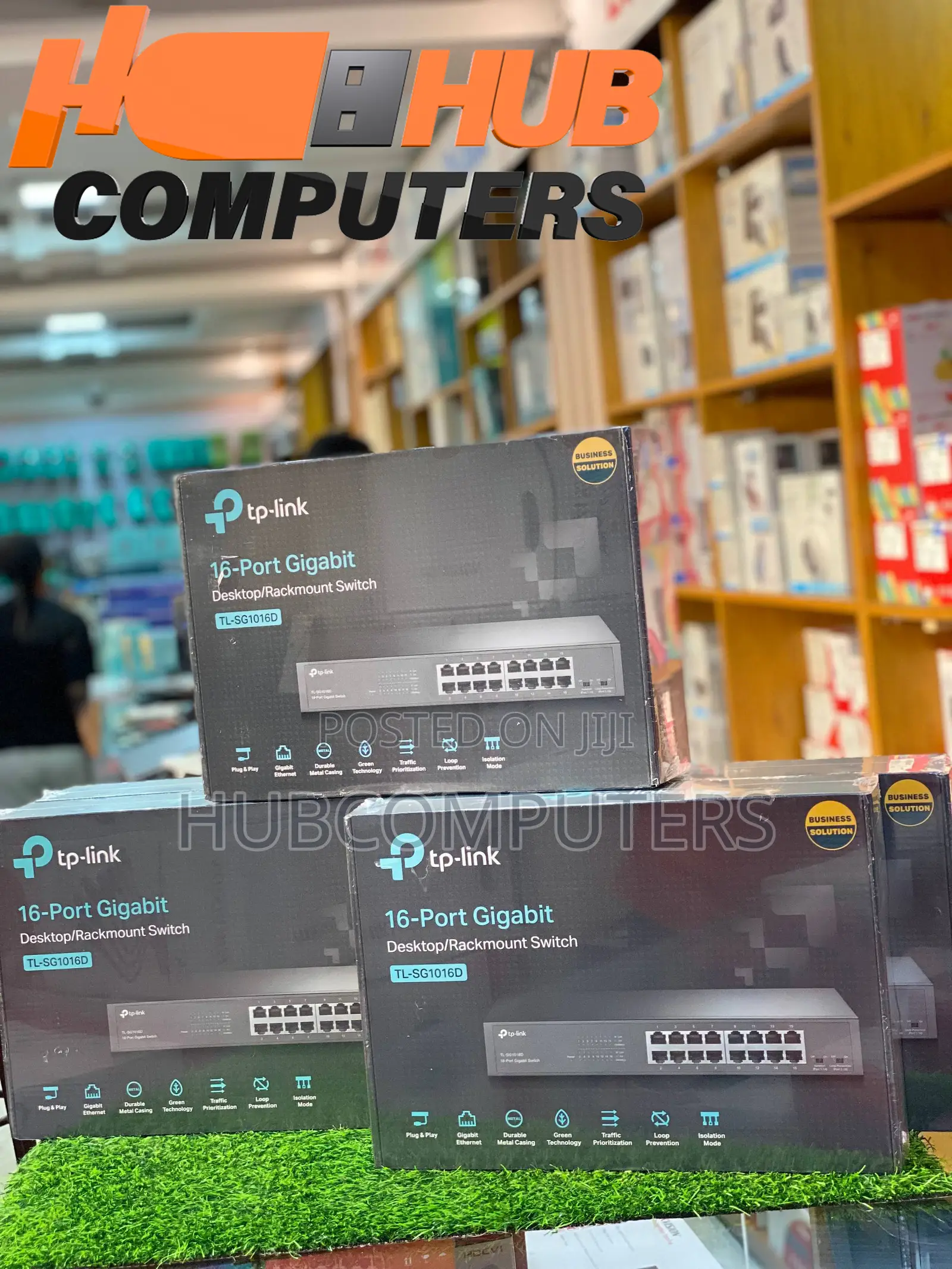 TP-Link TL-SG1016D 16 Port Gigabit Desktop/Rackmount Switch