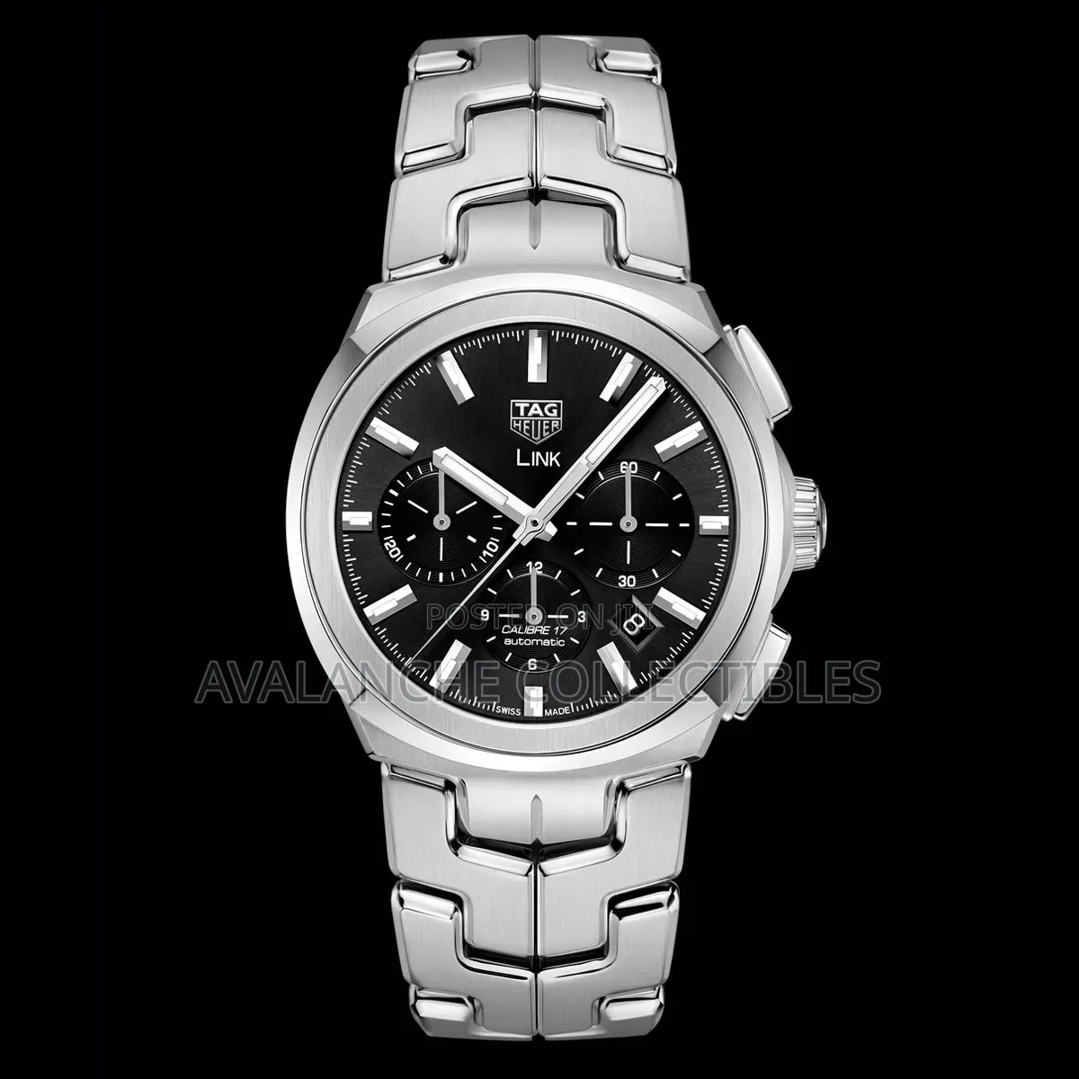 TAG HEUER Link Calibre 17 Chronograph Gent's Watch 41mm Case Size