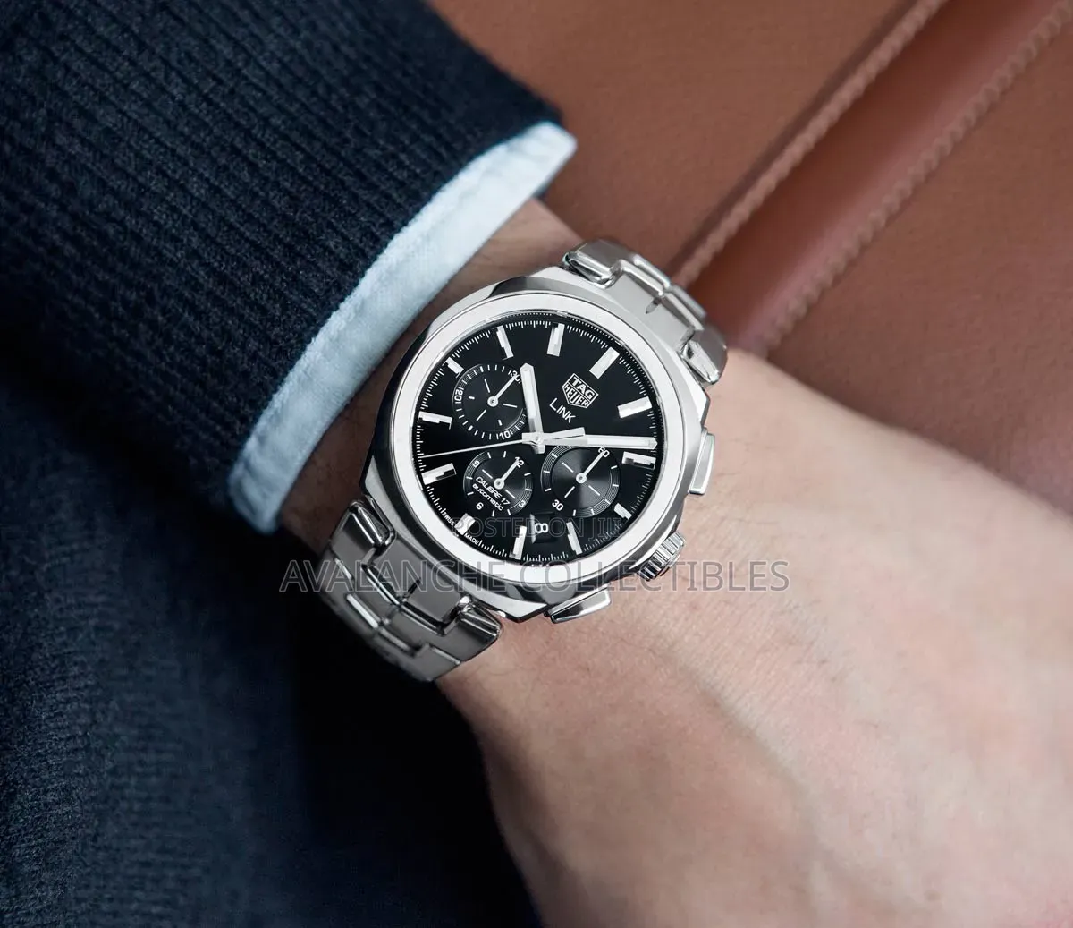 TAG HEUER Link Calibre 17 Chronograph Gent's Watch 41mm Case Size