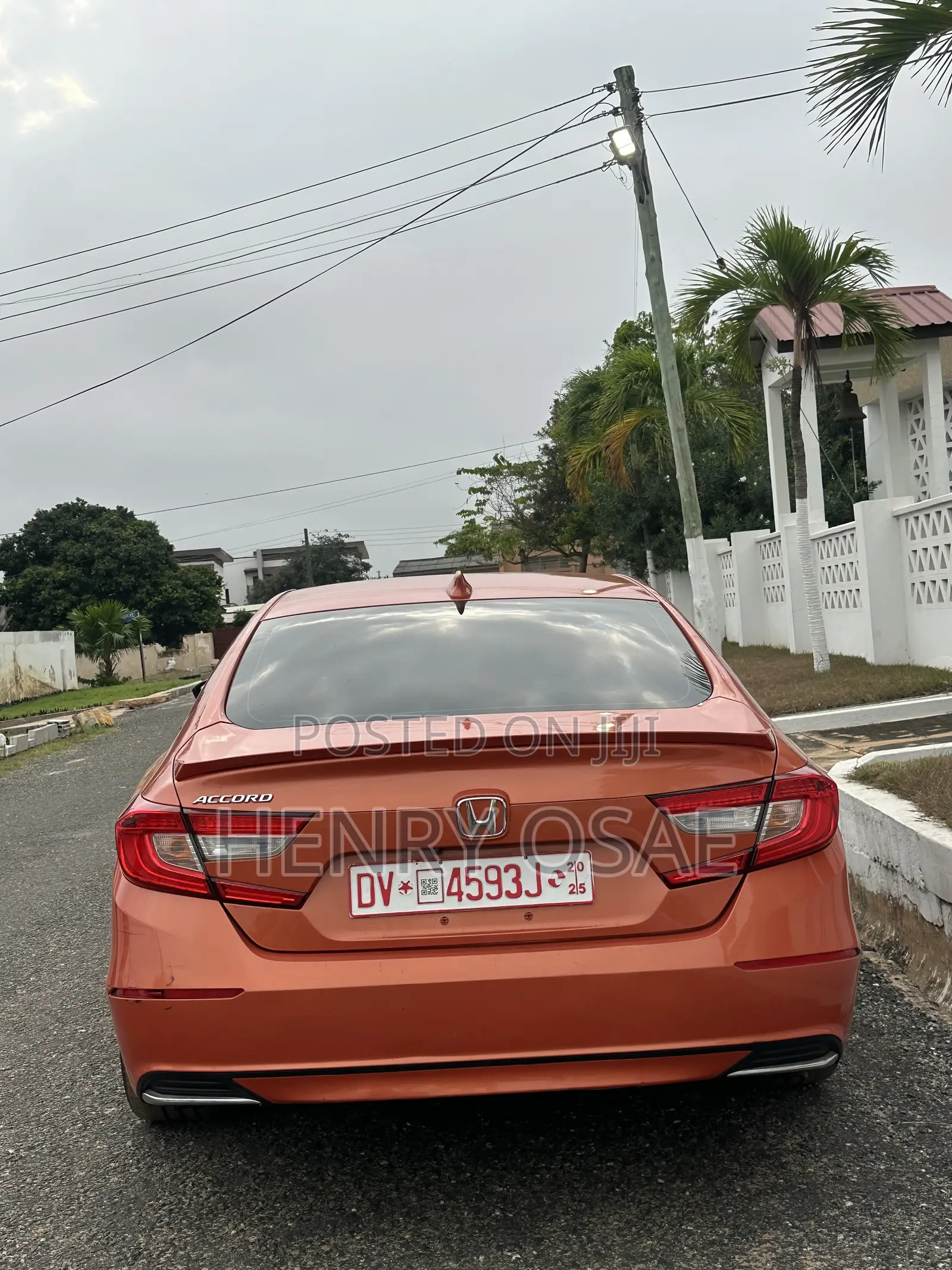 Honda Accord 2019 Orange