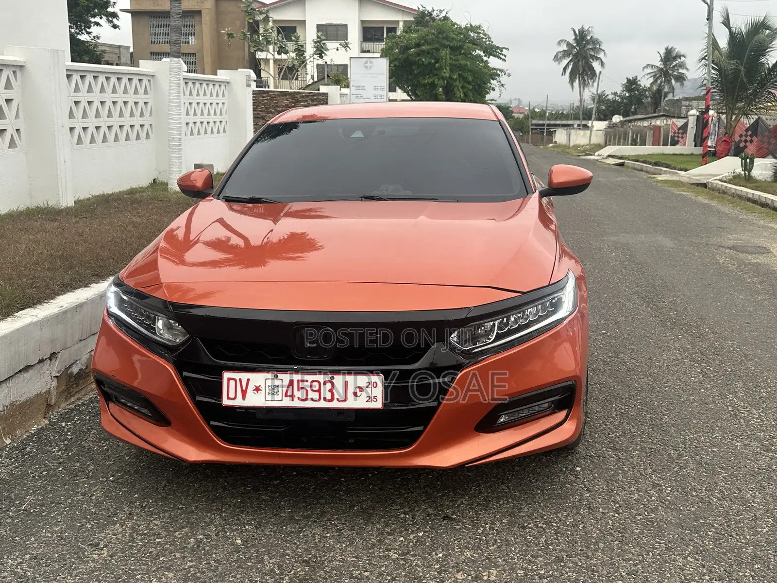 Honda Accord 2019 Orange
