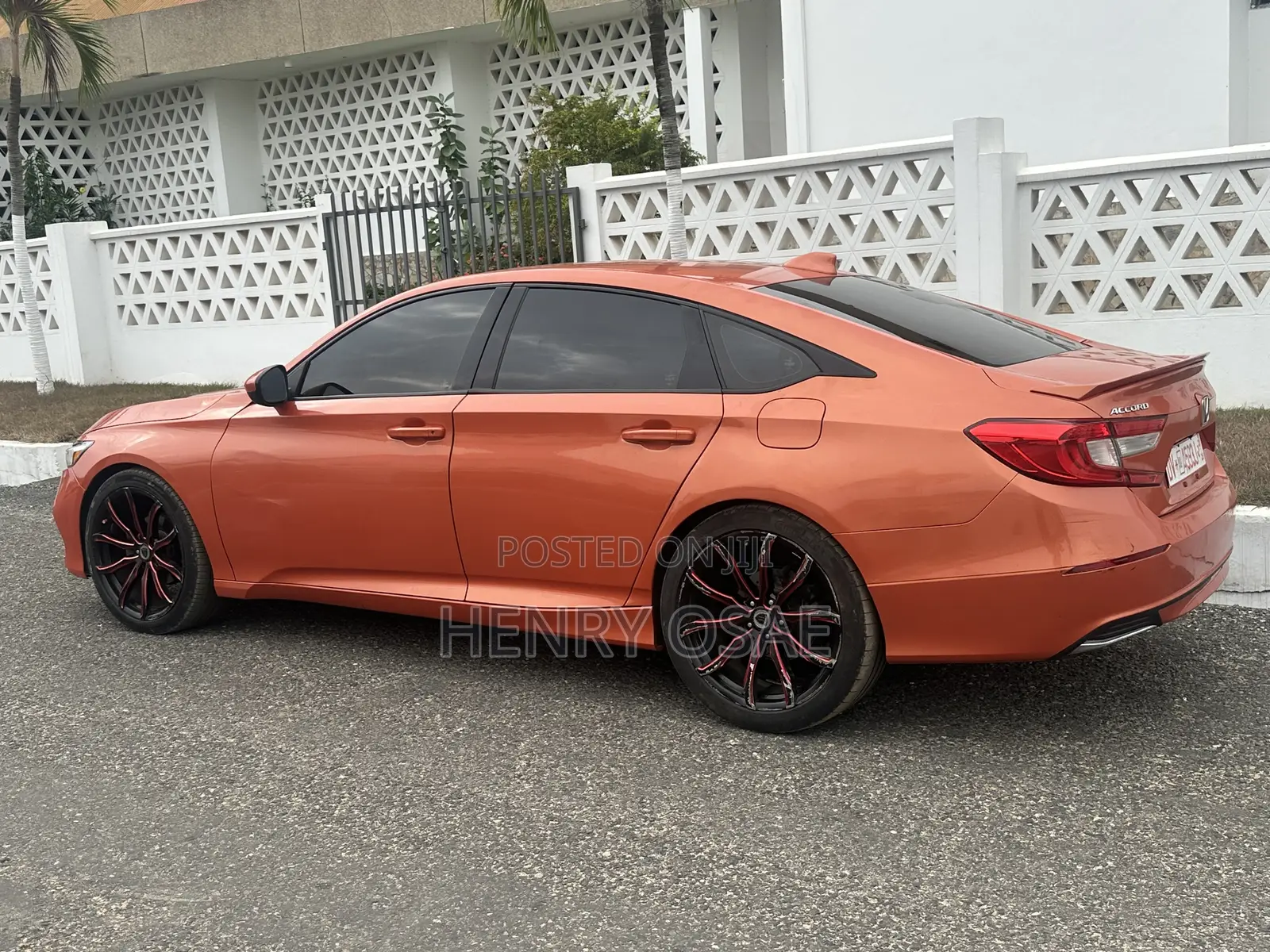 Honda Accord 2019 Orange