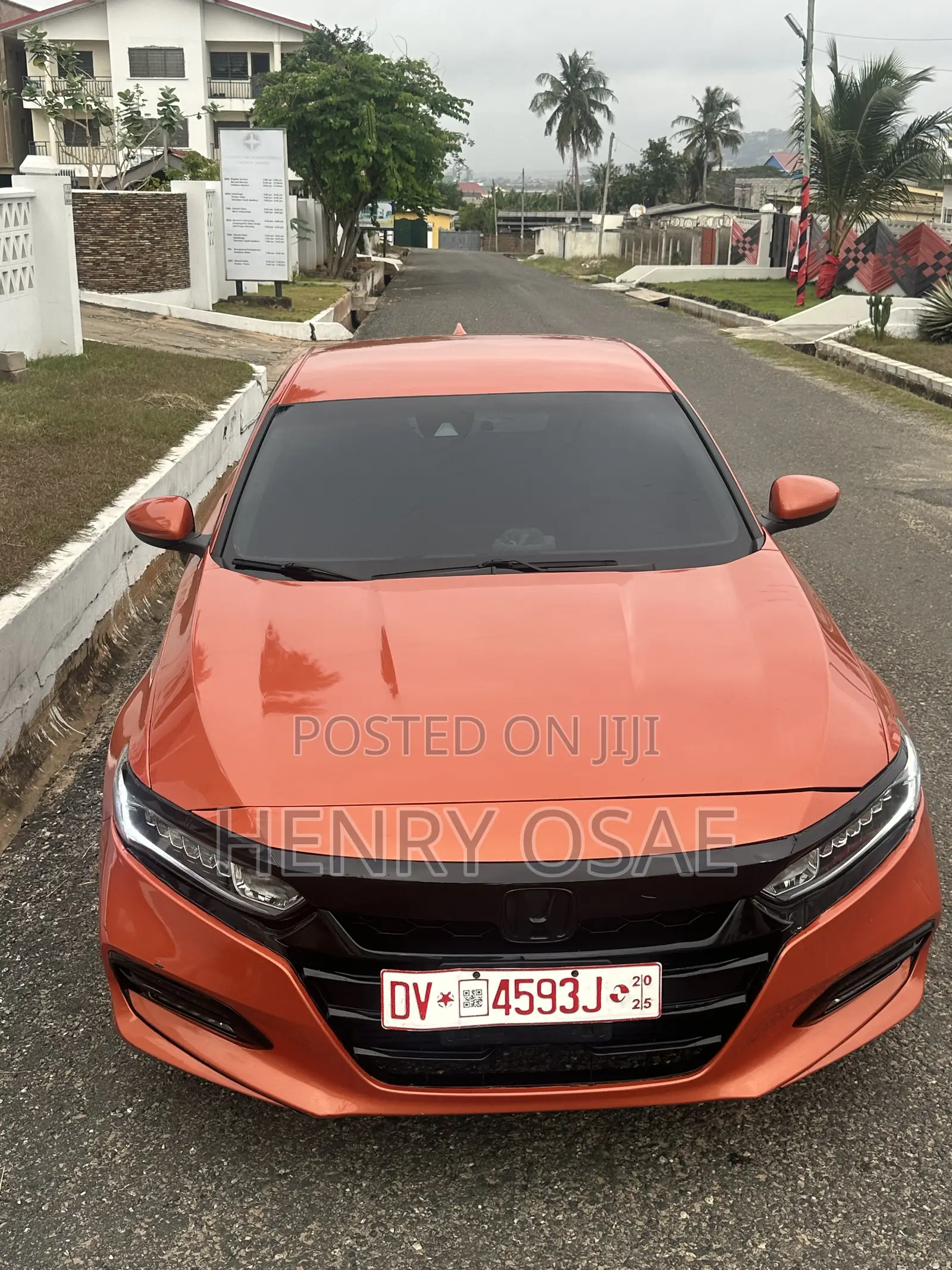 Honda Accord 2019 Orange