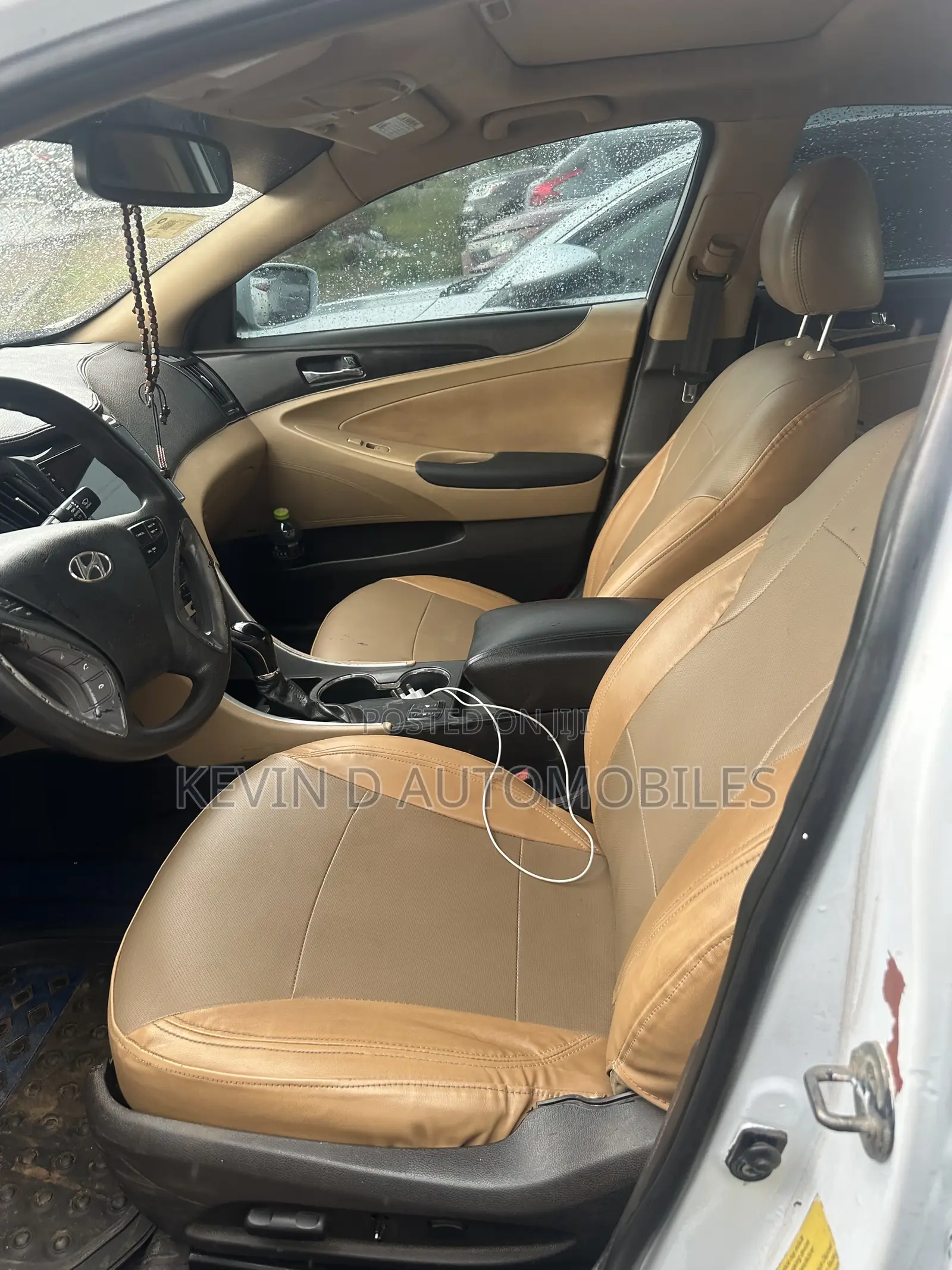 Hyundai Sonata Limited 2.0T Sedan (2.0L 4cyl 6A) 2012 White