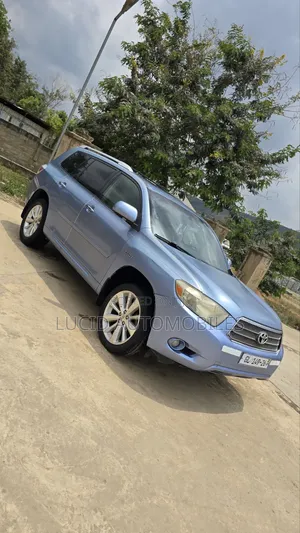 Toyota Highlander Hybrid Limited 2009 Blue