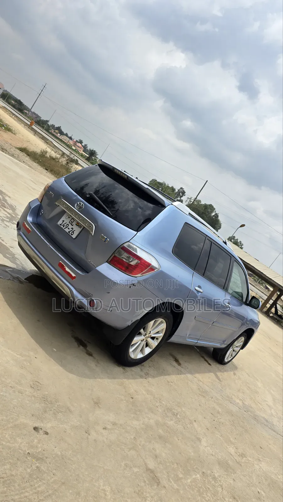 Toyota Highlander Hybrid Limited 2009 Blue