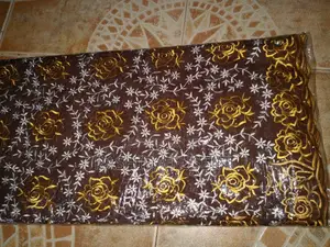 Elegant Brown & Gold Shada Lace