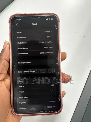 Apple iPhone 11 Pro Max 256 GB Black