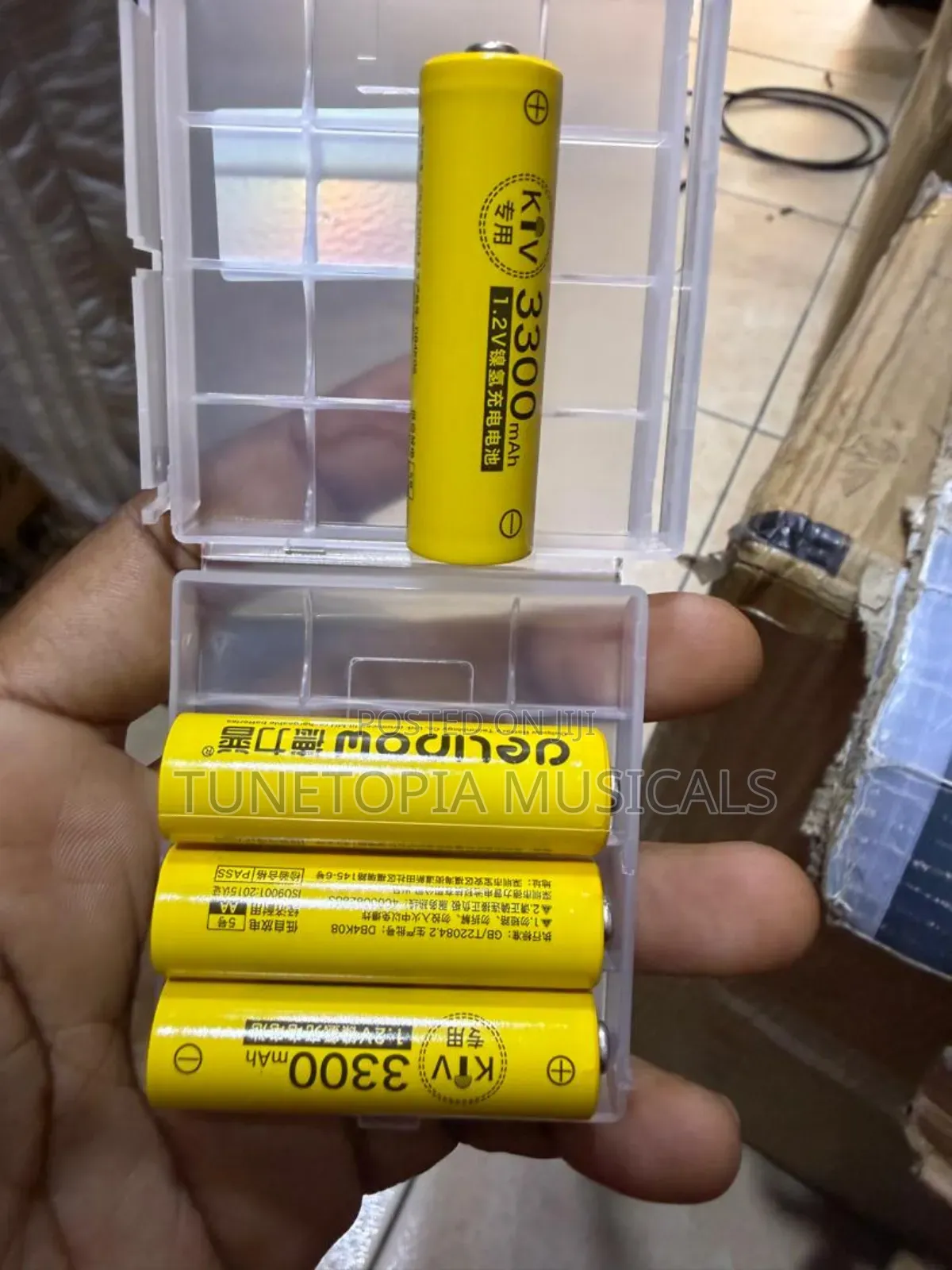 Doublepow KTV 1.2V 3300mAh Ni-Mh AA Rechargeable Battery
