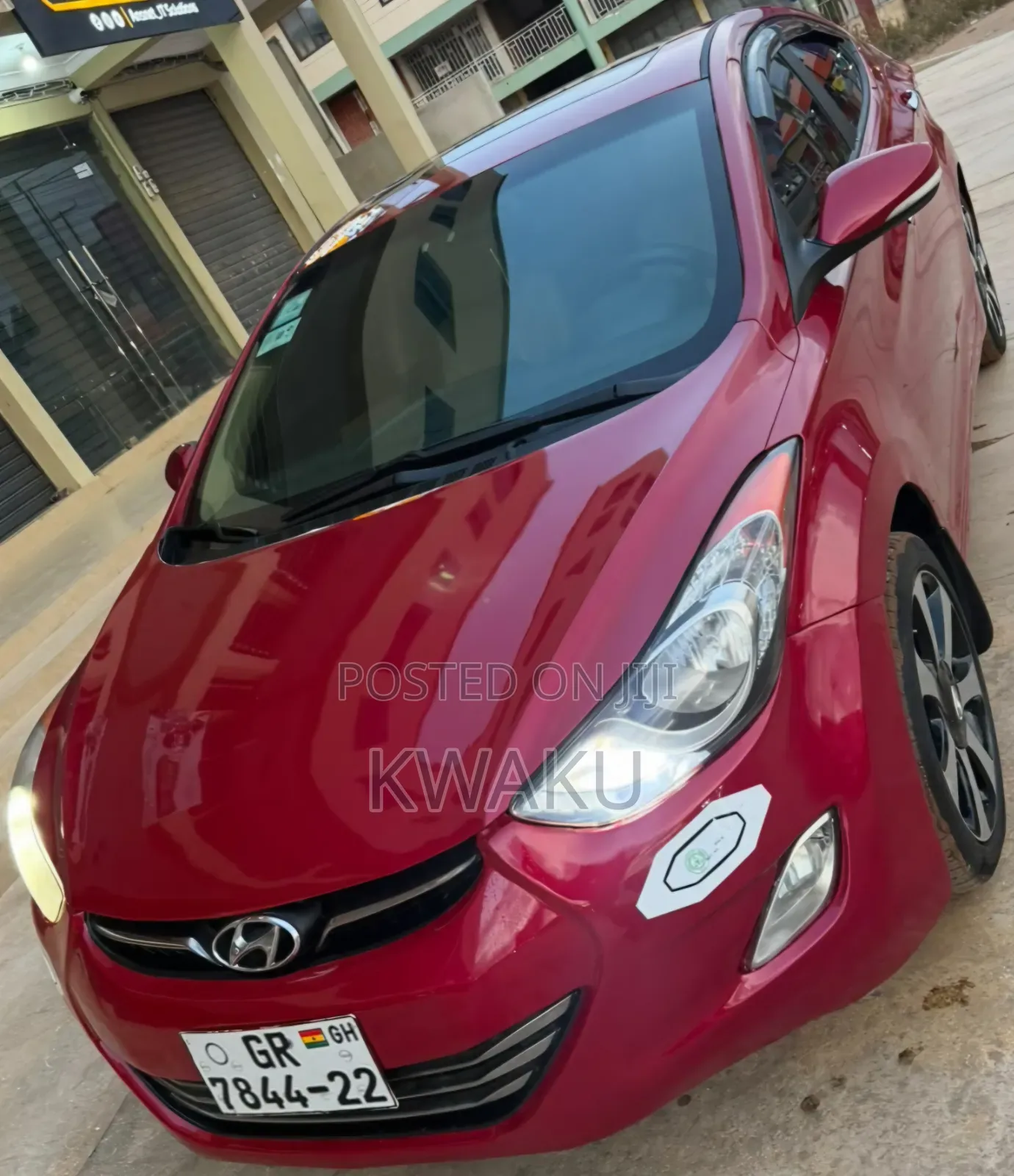 Hyundai Elantra 2013 Red