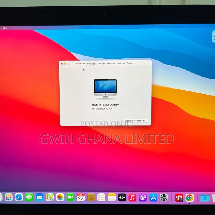 Desktop Computer Apple iMac 16GB Intel Core i5 SSD 256GB