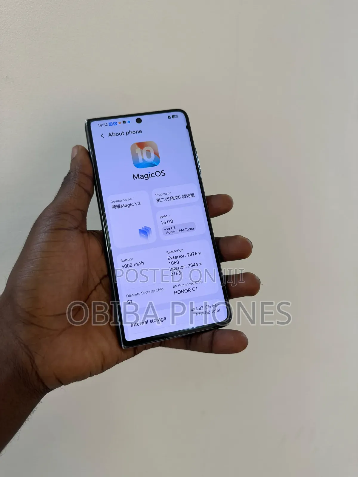 Honor Magic V2 512 GB Black