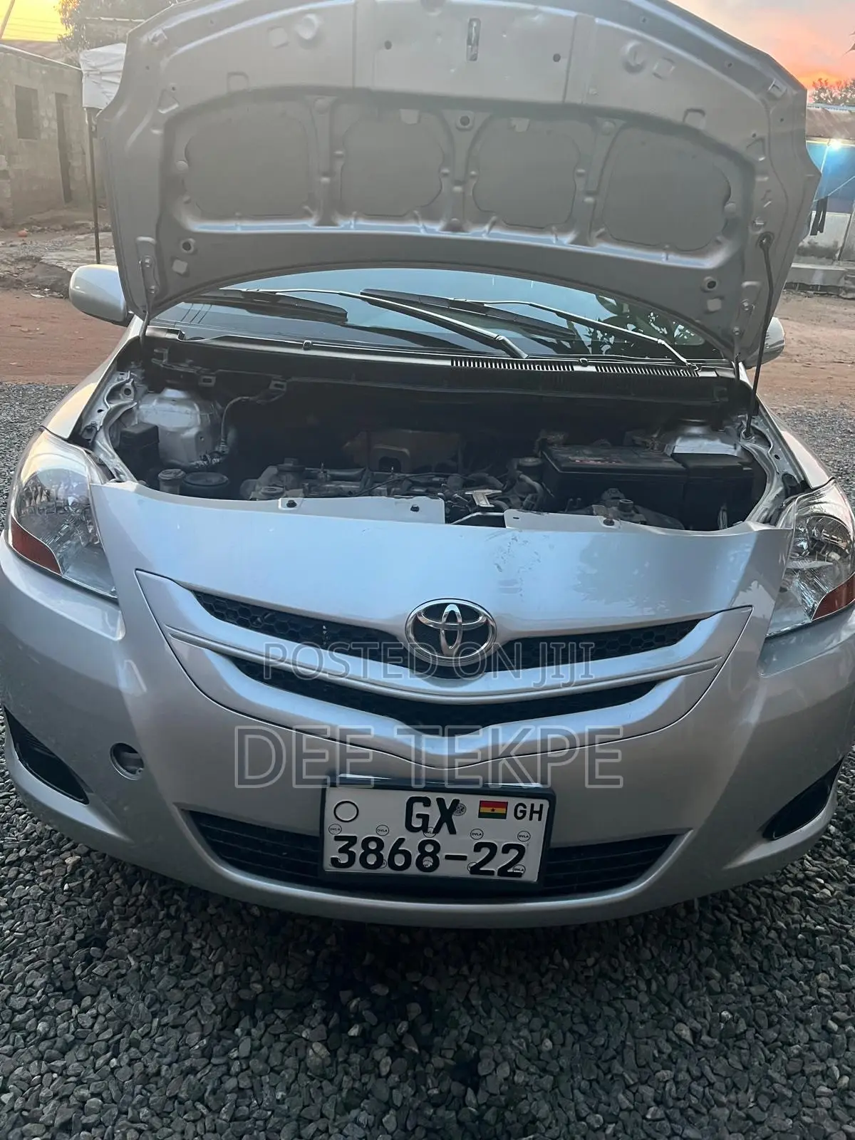 Toyota Belta 2012 Silver