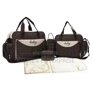 5pcs Large Capacity Diaper Bag