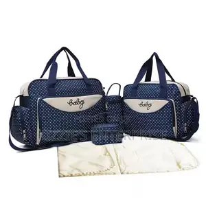 5pcs Large Capacity Diaper Bag
